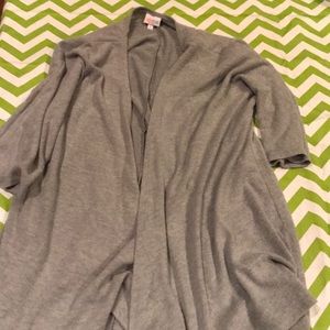 Lularoe gray Top Size S